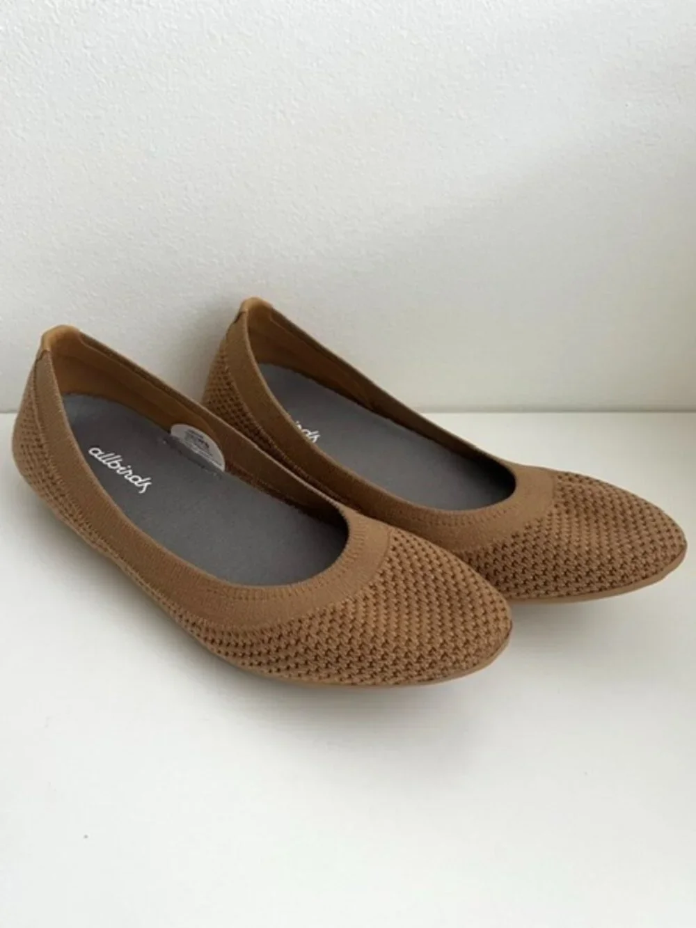 Allbirds Tree Breezer Ballet Flat in Tan | Size 6